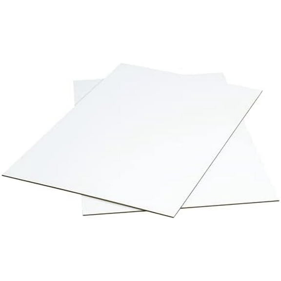 Pack of 150 Pcs- Corrugated Cardboard Sheets, Flat Corrugated Inserts layers Pad,26x12"Inch 3/32" Thick Bulk Sheets For Shipping & Mailers, DIY Dcor Craft, Dividers (All White/E Flute)$$Other