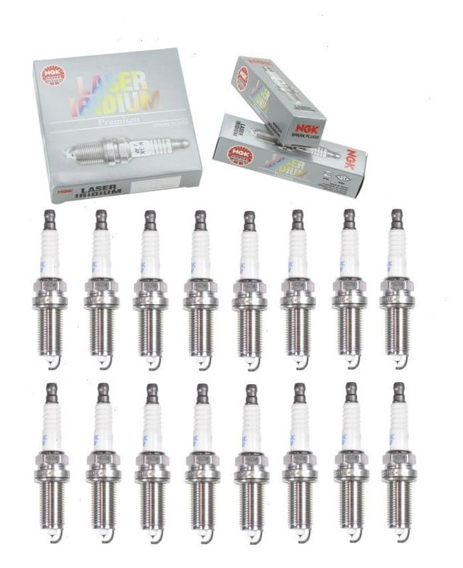 Pack of 16 NGK Laser Iridium Spark Plug Replacement For HEMI Ram 1500 2011 2012 2013 2014 2015 2016 2017 2018 2019 2020 2021 2022 2023 2024 11 12 13 14 15 16 17 18 19 20 21 22 23 24 5.7 5.7L V8