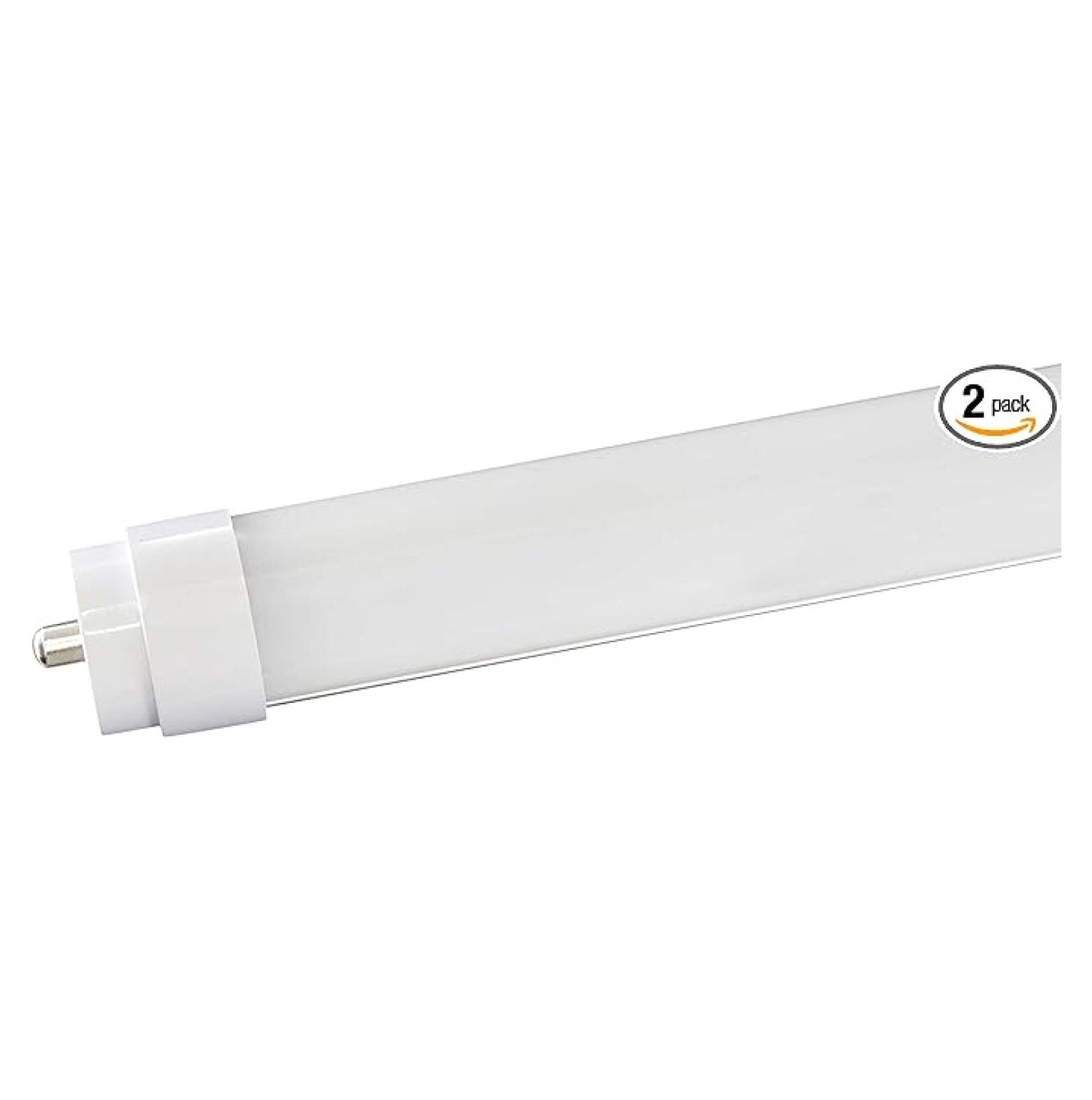 (Pack of 2 6 FT/ 72” T12 Single Pin (FA8) Plug & Play LED Tube ...