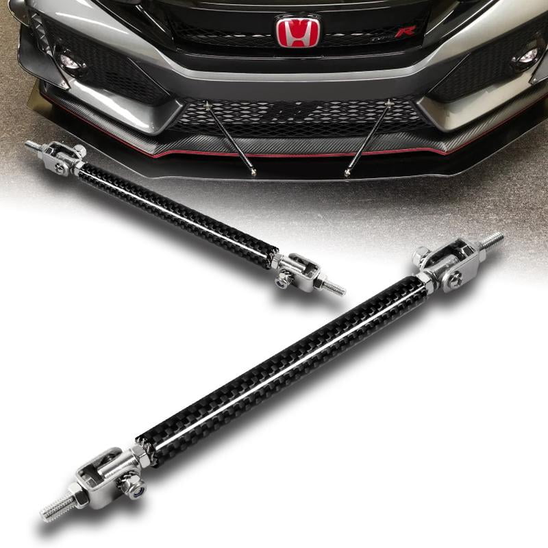 Pack-2 Adjustable Front Splitter Support Rods, 10CM/3.93