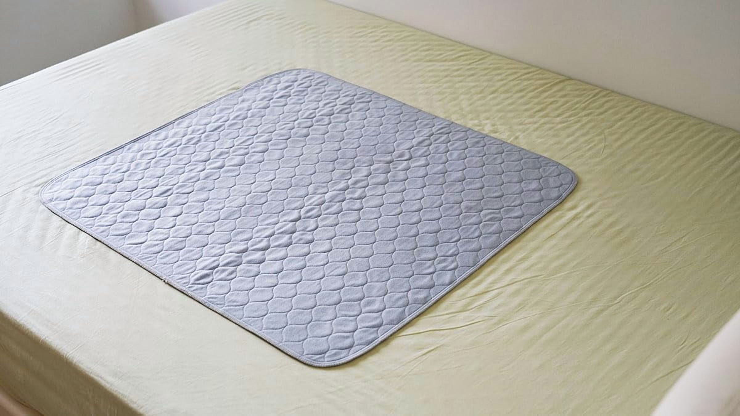 Pack of 2 Careboree Heavy Duty Ultra Absorbent Incontinence Bed Pads Reusable Underpad 34X36 Fits Hospital or Twin Bed Washable Waterproof Mattress Protector