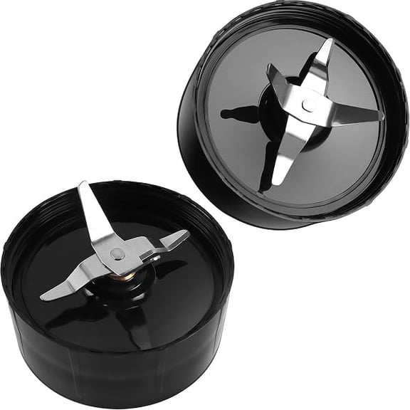 (Pack of 2) Cross Blade Blender Compatible with 250-watt MB1101 Series Blender, Juicer and Mixer Compatible with Magic Bullet Premium Kitchen Accessory Part Engineered for Reliable Everyday Perf Part