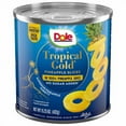 thumbnail image 1 of Dole Canned Fruit, Tropical Gold Pineapple Slices In 100% Pineapple Juice, Gluten Free, Pantry Staples, No Sugar Added, 15.25 Oz Packaging May Vary - Pack of 2, 1 of 6