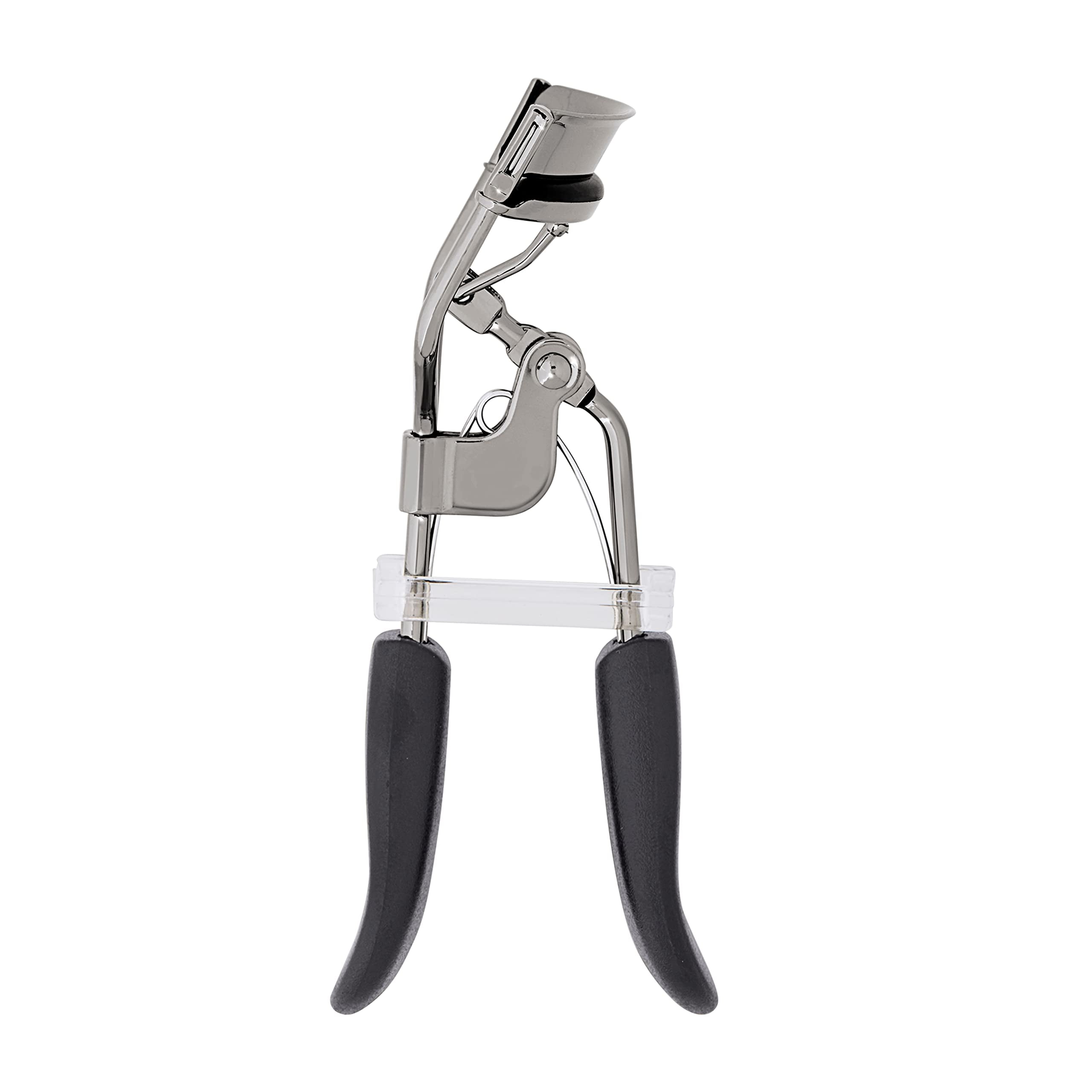 Pack of 2 - E.L.F. Pro Eyelash Curler, Strong, Contoured, Eye-Opening, Voluminous Lashes, Includes Additional Rubber Replacement Pad, Silver Packaging May Vary