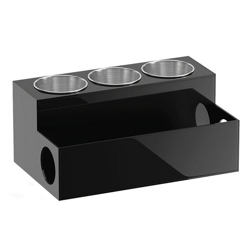 [Pack of 2] Hair Dryer Organizer Acrylic Hair Styling Tools Organizer