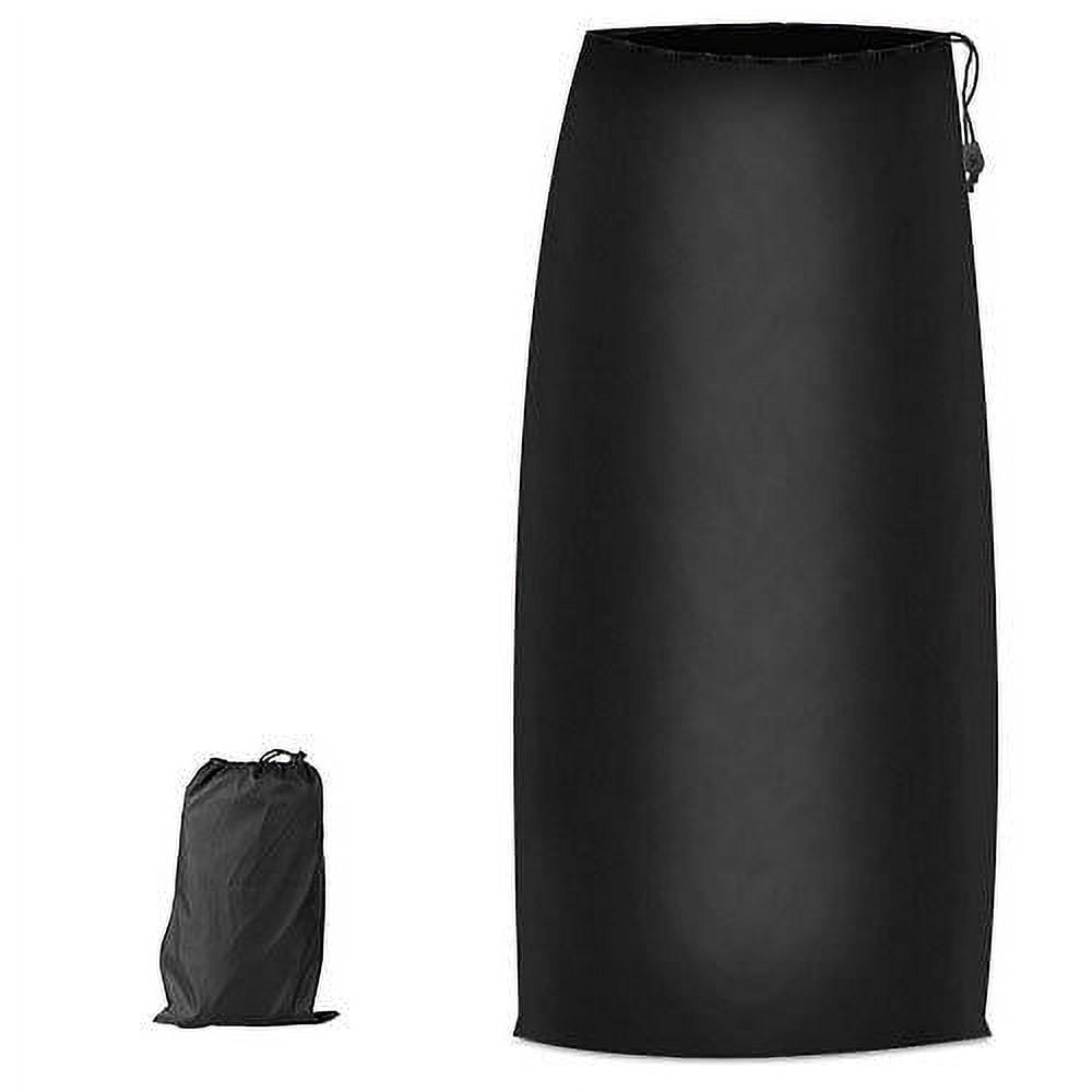 [Pack of 2] Lawn Tractor Leaf Bag 54 Cubic Feet Standard Garden Waste Collection Bag w/ 112in