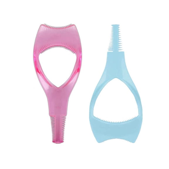 Pack of 2 Mascara Eyelid Shield, 3 in 1 Mascara Shield Guard, Reusable Mascara Guard for Eyelashes, Mascara Shield Applicator Guard, Upper and Lower Mascara Protector Tool, Mascara Tool Guard