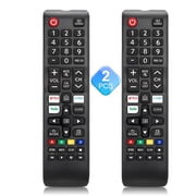 Pack of 2 Universal Remote for Samsung All TV Remote, Replacement Compatible for Samsung Smart TV, LED, LCD, HDTV, 3D Series TV