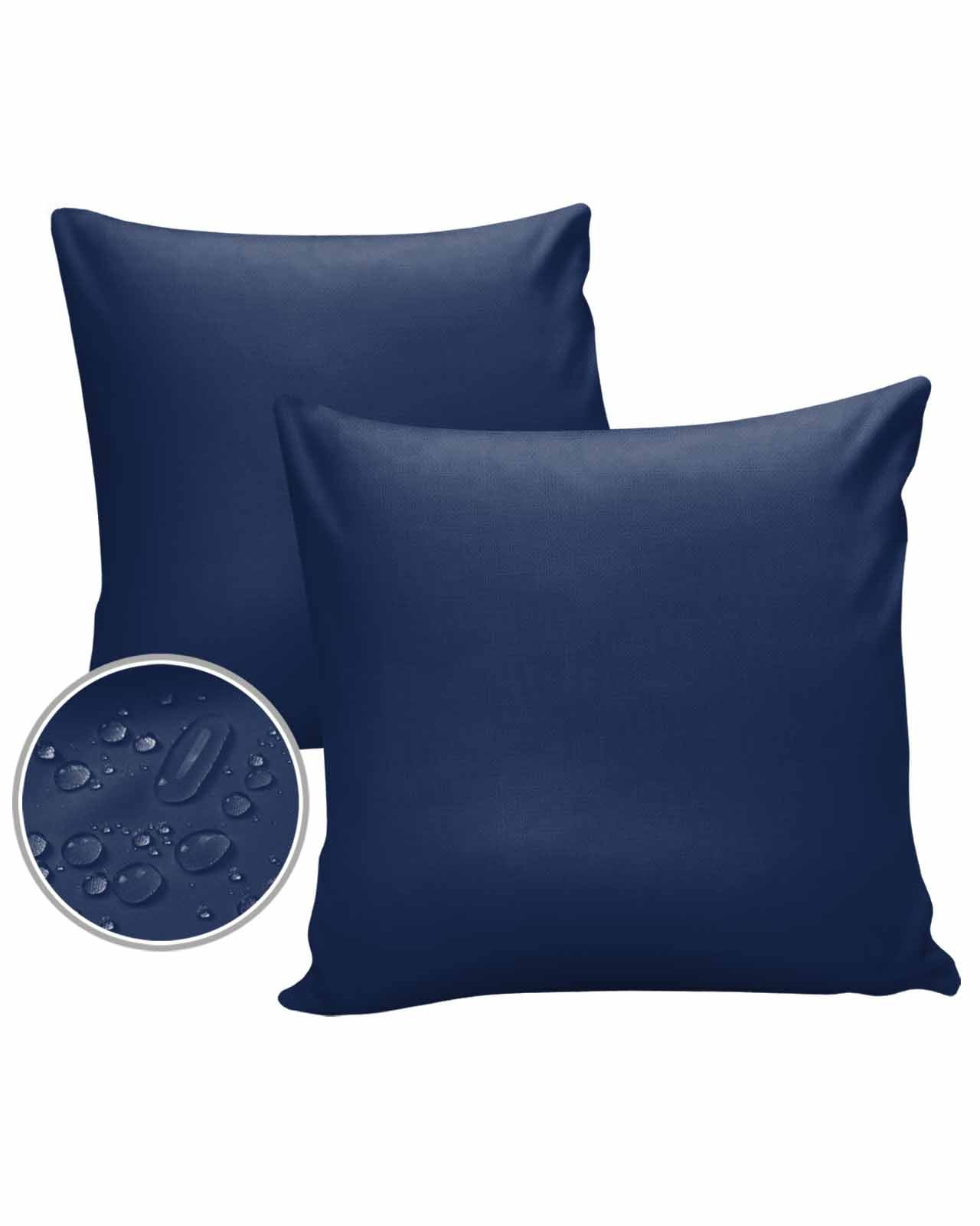 Navy Blue Outdoor Pillowsnull