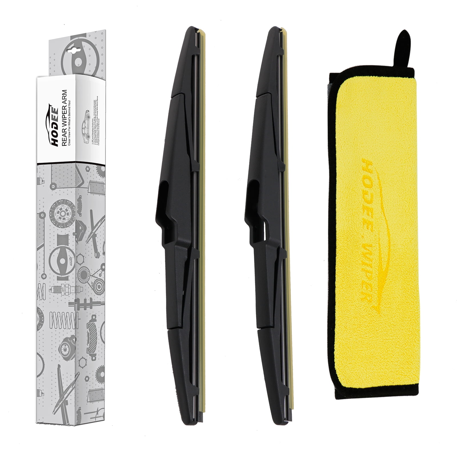 (Pack of 2) Rear Wiper Blade Kit Set Replacement for Hyundai New Santa Fe 2013-2017,Kia Sedona 2015-2022 Rear Wiper Accessories Parts,Wiper Blade for Back Windshield Window Arm OE:98811B8000