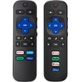 thumbnail image 1 of (Pack of 2) Replacement Remote Control Compatible for Roku TV, Compatible for TCL Roku/Hisense Roku/Onn Roku/Sharp Roku/Philips for Onn Roku(Not for Roku Stick,Box and Players), 1 of 7