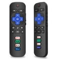 Pack of 2Replacement Remote Control Only for Roku for TCL Roku/Hisense Roku/Onn