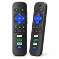 thumbnail image 1 of (Pack of 2) Replacement Remote Control Only for All Roku TV,Compatible for TCL Roku/Hisense Roku/Onn Roku Series Smart TVs (Not for Roku Stick and Box), 1 of 10