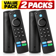 Pack of 2 Replacement Voice Remote Control for -FireSeries, TV Cube/Stick, Compatible with 4K Max/4K 1st/2nd Gen, 2nd/3rd Gen/Lite/HD