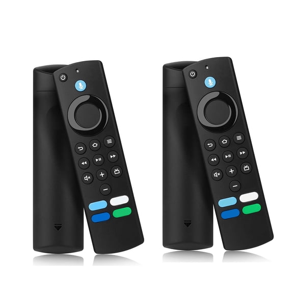 Pack of 2 Replacement Voice Remote Control for Series, TV Cube/Stick, Compatible with 4K Max/4K (1st/2nd Gen), (2nd/3rd Gen)/Lite/HD