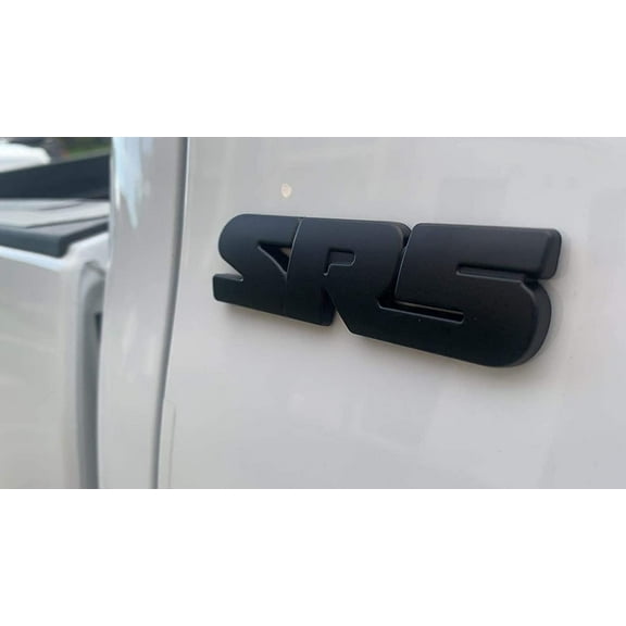 Pack of 2 - SR5 Emblem Overlay Kit  Matte/Gloss Black ABS Plastic for Japanese truck & SUVs, Pre-Cut Adhesive | Fade-Resistant Upgrade Compatible with Select Models (2010-2023)