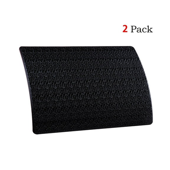 (Pack of 2) Extra Thick Sticky Anti-Slip Gel Pad, MINI-FACTORY PREMIUM Universal Non-Slip Dashboard Mat for Cell Phones, Sunglasses, Keys, Coins and more - Black ( Medium Size: 6.5" X 4.5" )
