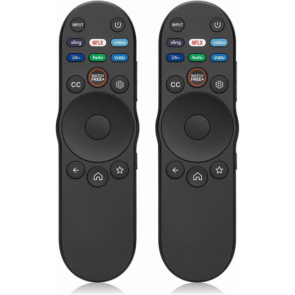 Pack of 2 Universal Remote Control for Vizio Smart TV XRT270 XRT260 XRT140 XRT136 XRT122 D/E/PX/P/M/V/S Series OLED FHD 4K QLED UHD Smart-Cast Quantum Pro TV Remotes Replacement