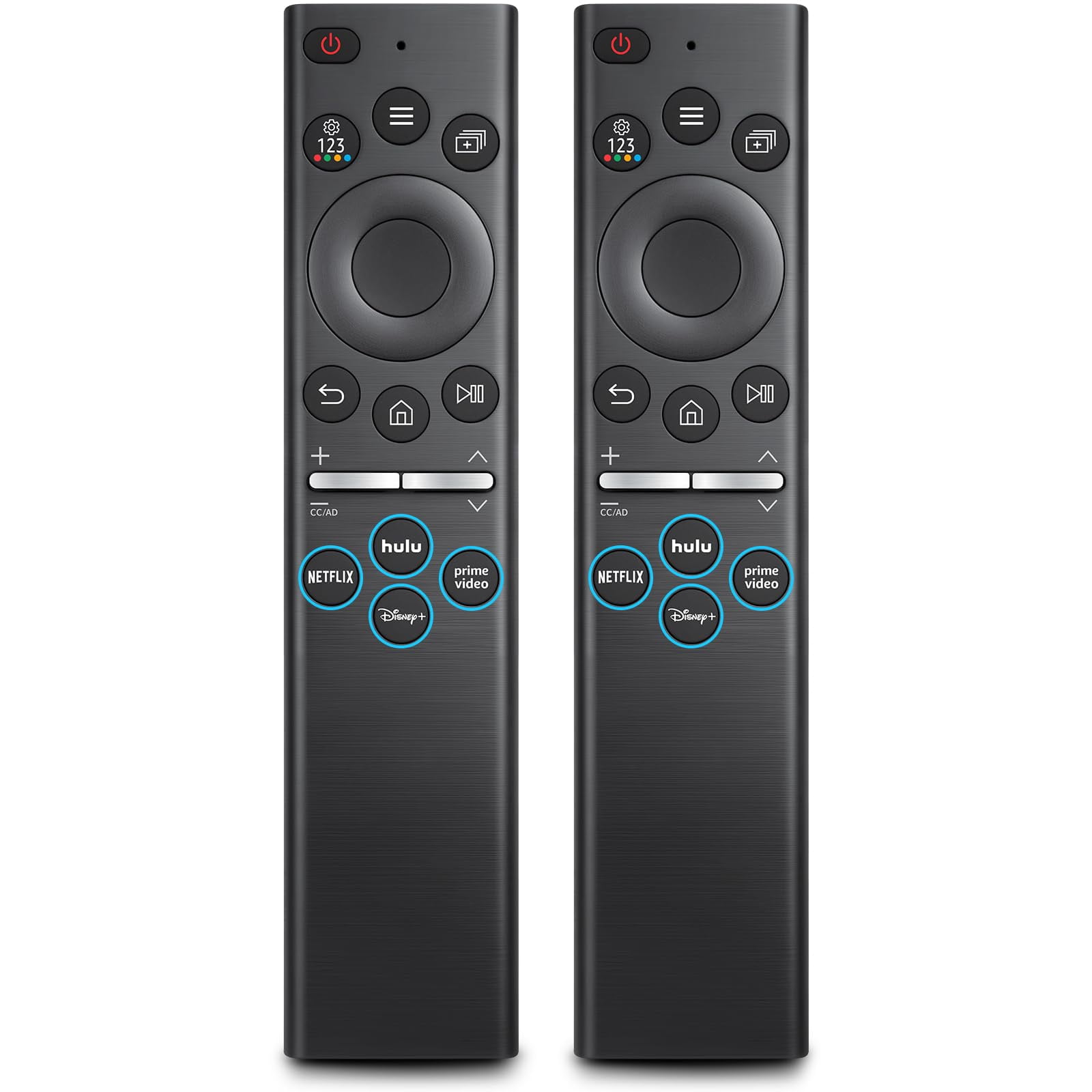 (Pack of 2) Universal Remote for Samsung TV Frame Crystal Curved LED ...