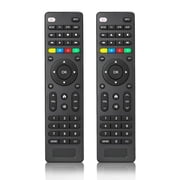 Pack of 2 Universal Replacement TV Remote   Compatible with Samsung, LG, Vizio, Hisense, Philips, RCA, Sharp, O-nn, Westinghouse, Element, Sanyo, Emerson, and More Brands
