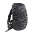 thumbnail image 1 of Pack of 2 rain covers for backpacks, school bags, rain cover, waterproof rain cover, satchel, backpack protector for outdoor camping, hiking with reflective strips, (black+green, M 30L-45L), 1 of 4