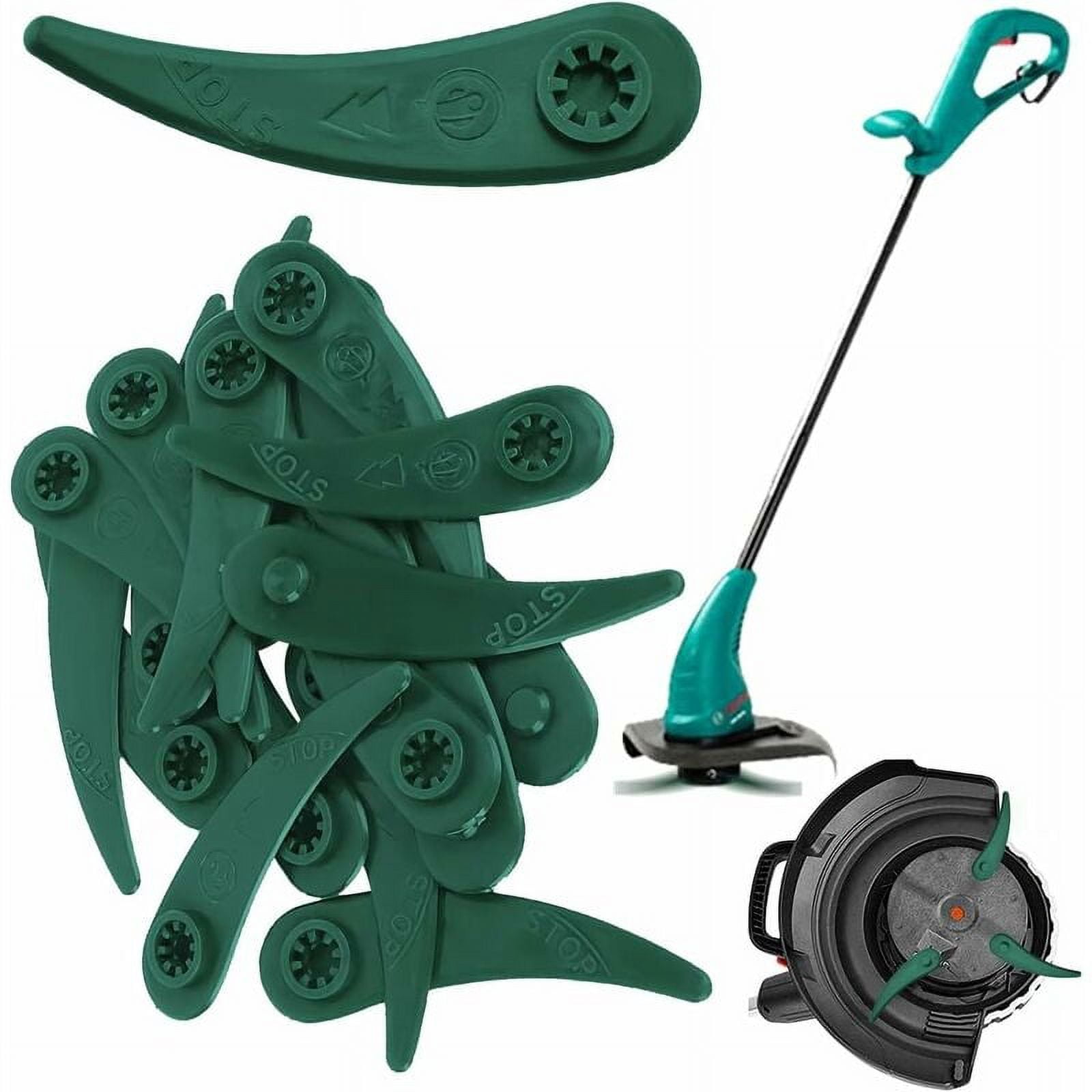 Pack of 20 replacement plastic blades for edge trimmers, edge trimmer