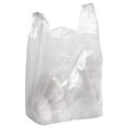 thumbnail image 2 of Phonyuu T-Shirt Carry-Out Bags Plastic Grocery Bags White 2 of 13
