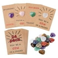 thumbnail image 1 of Pack of 24 Valentineâs Day Cards with Heart-Shaped â Kidsâ Classroom Gift Exchange, School Party Favors, Cute and Shiny Cards for Boys and Girls,Khaki, 1 of 8