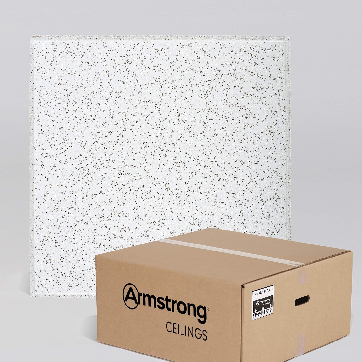 Pack) 24"" x 24"" Armstrong White Ceiling Tiles, Acoustic Ceilings
