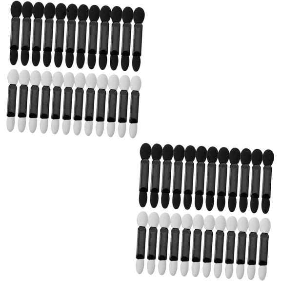 Pack of 240 Cotton Eyeshadow Brushes Makeup Gadgets Makeup Eyeshadow Sponge Applicator Eyeshadow Sponge Lipstick Applicator Comestic Tools Double Head Brush