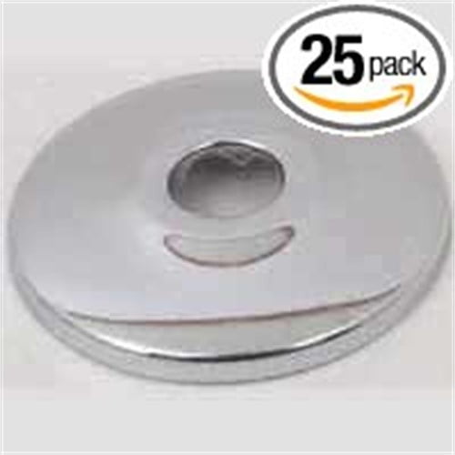 Pack 25, 1/2" IPS Sure Grip Escutcheon Low Pattern ,PartNo E02050 JonesStephens