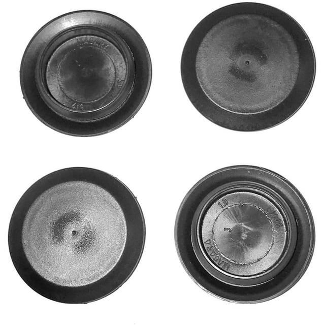 (Pack of 25) BPF1 Flush Mount Black Plastic Body and Sheet Metal Hole