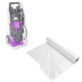 thumbnail image 1 of Pack of 250 General Equipment Covers on Roll, Clear 16 x 14 x 36. Low Density Polyethylene Bags 16x14x36. Great for Home Equipment. Ideal for Industrial and Health Needs., 1 of 4