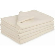 Pack of 3 Americlassic Hospital Bath Blanket 70x90 Cotton Blend, Unbleached Natural Color   Lightweight, Breathable, and Reusable for Medical & Home Care Use