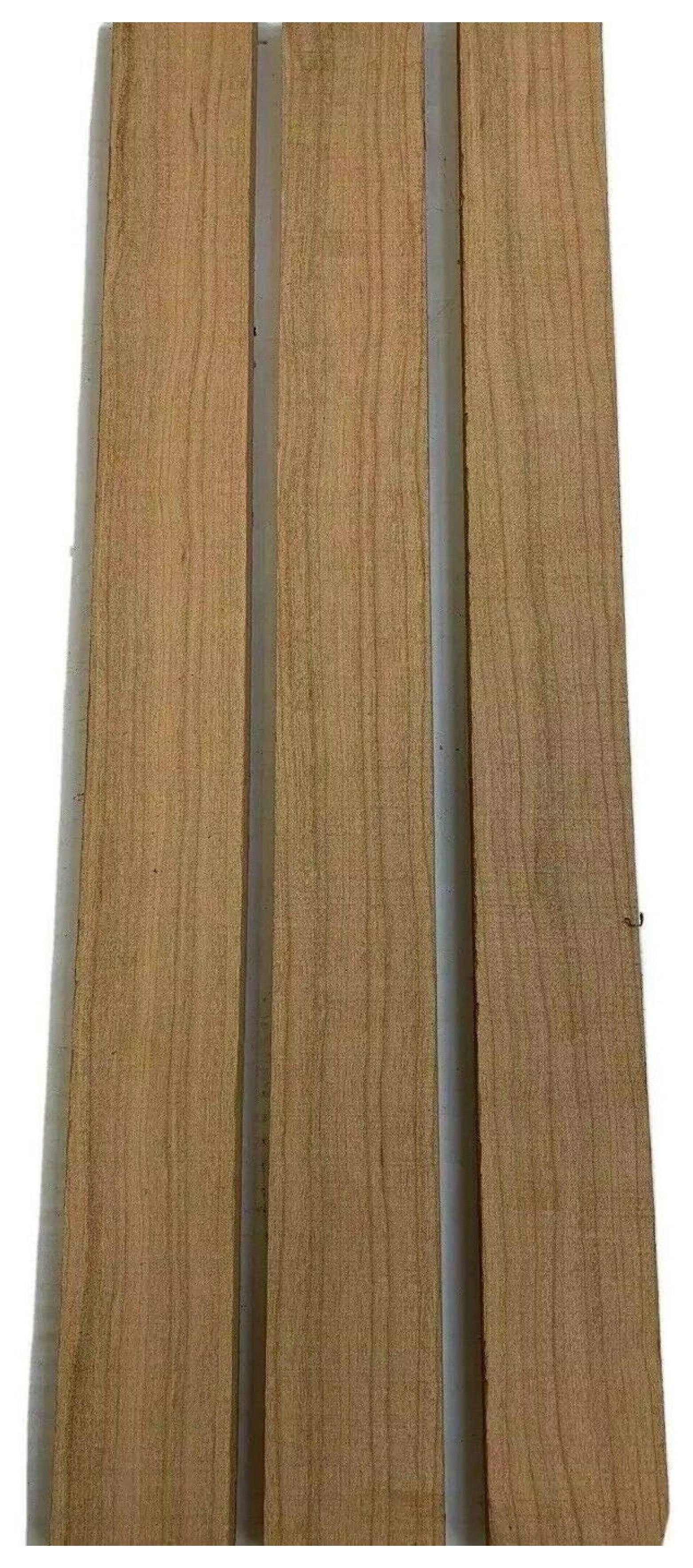 Pack of 3 Beautiful Cherry Thin Stock Lumber Boards, Suitable Thin Stock Lumber Board for Wood Crafting and Wood Working Projects, Measuring 1/2" x 1-1/2" x 16"