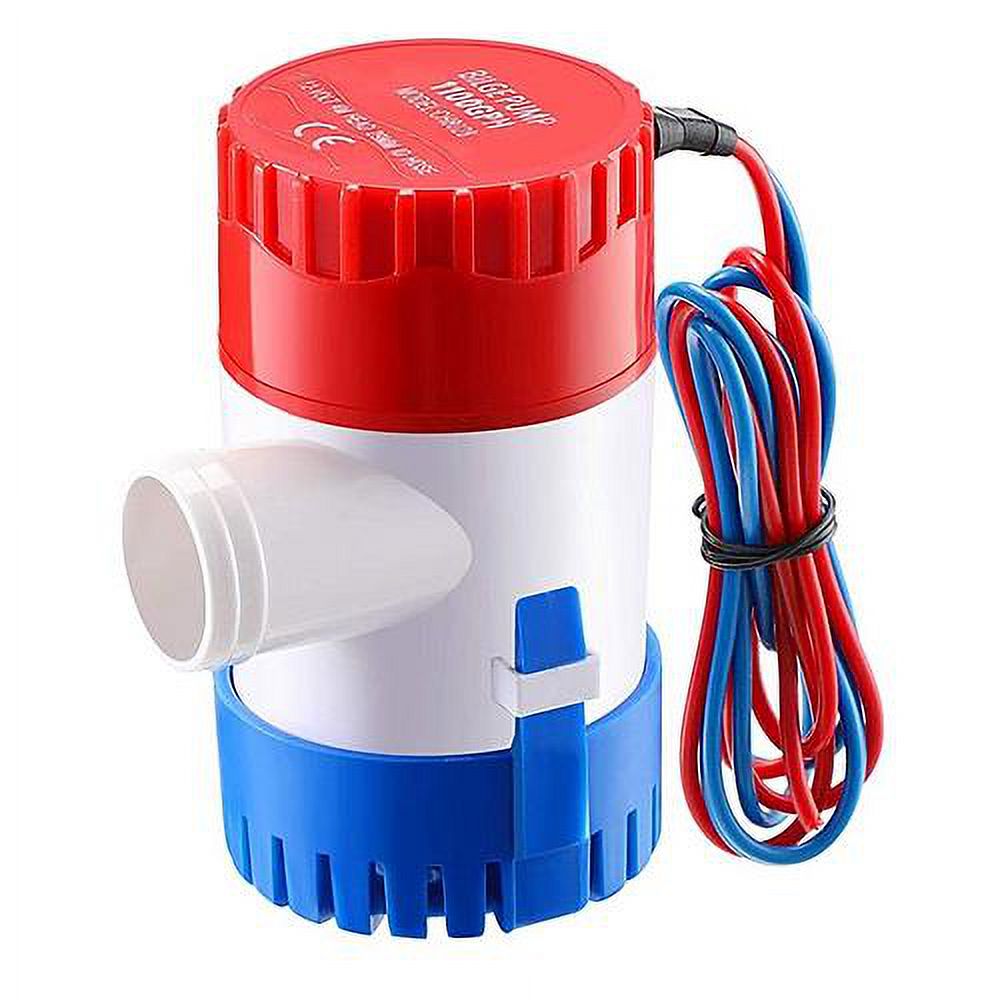 [Pack of 3] Bilge Pump For Boats 12V 1100GPH Submersible Marine Boat