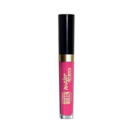 Pack 3 COVERGIRL Queen Collection Major Shade Matte Liquid Lipstick, Q150,Flamingo 0.11 Pound packaging may vary