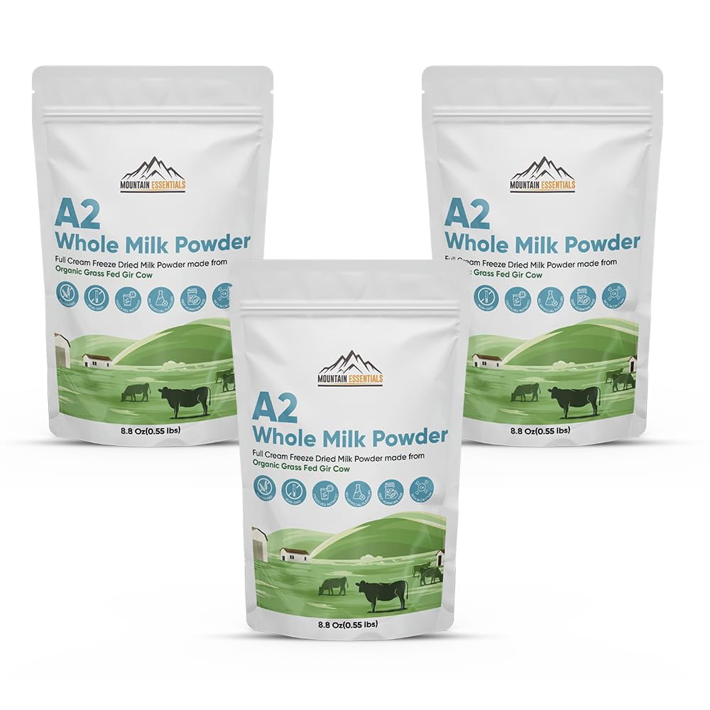 (Pack of 3) Mountain Essentials A2 Whole Milk Powd - rated 4.8 stars from 4 reviews