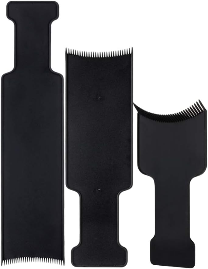 Pack of 3 hair dyeing board, highlighting board, hairdresser, tinting