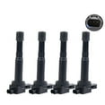 thumbnail image 1 of Pack 4 Ignition Coils For 00-06 Jeep Wrangler 08-12 Honda Accord 12-15 Civic Fits select: 2010-2014 HONDA CR-V EXL, 2012 HONDA ACCORD LX, 1 of 9