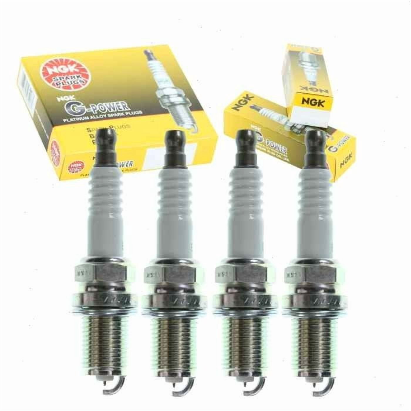 Pack of 4 NGK G-Power Platinum Spark Plug OEM Replacement For Mitsubishi Toyota Kia Mazda Hyundai Chrysler Mercedes-Benz Lincoln Ford Honda Chevrolet Isuzu Nissan Volkswagen INFINITI Cadillac Lexus