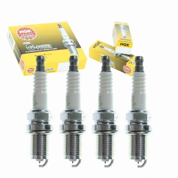 Pack of 4 NGK G-Power Platinum Spark Plug OEM Replacement For Subaru Outback 2.5 2.5L H4 2000 2001 2002 2003 2004 2005 2006 2007 2008 2009 2010 00 01 02 03 04 05 06 07 08 09 10