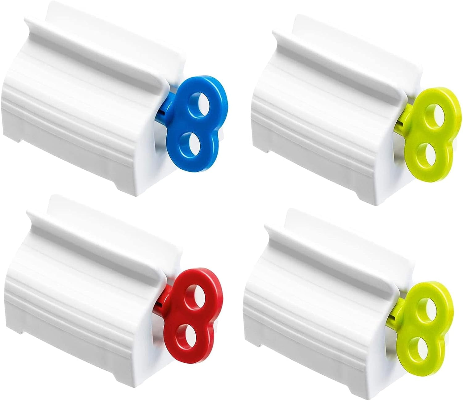 Pack of 4 Toothpaste Tube Squeezer/Toothpaste Dispenser High Quality