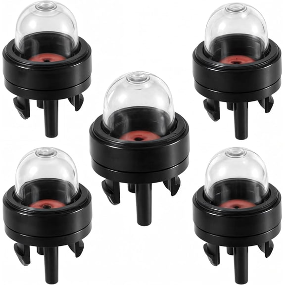 Pack 5 300780002 Chainsaw Primer Air Purge Bulb Replacement for RY3714 RY3716 RY3818 01183 Ryobi OEM 180655 532180655 Fit Stihl Ms211 Ms211c Ms192t Ms192tc Ms210 Ms230 Ms250 Fs36 Fs40 Fs44