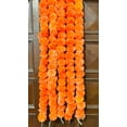 thumbnail image 1 of Pack of 5 Strings Indian Yellow and orange Artificial Decorative Marigold Flower Garland Strings for Diwali, Christmas, Wedding Party Decoration Strings, 1 of 2