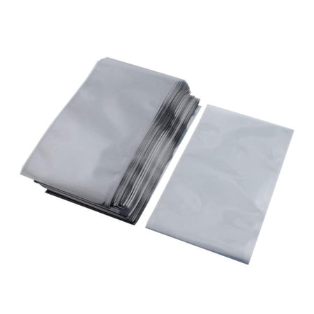 Grey Static Shielding Bags, Heat Sealable Transparent, 500 Count, 12 x 16 in