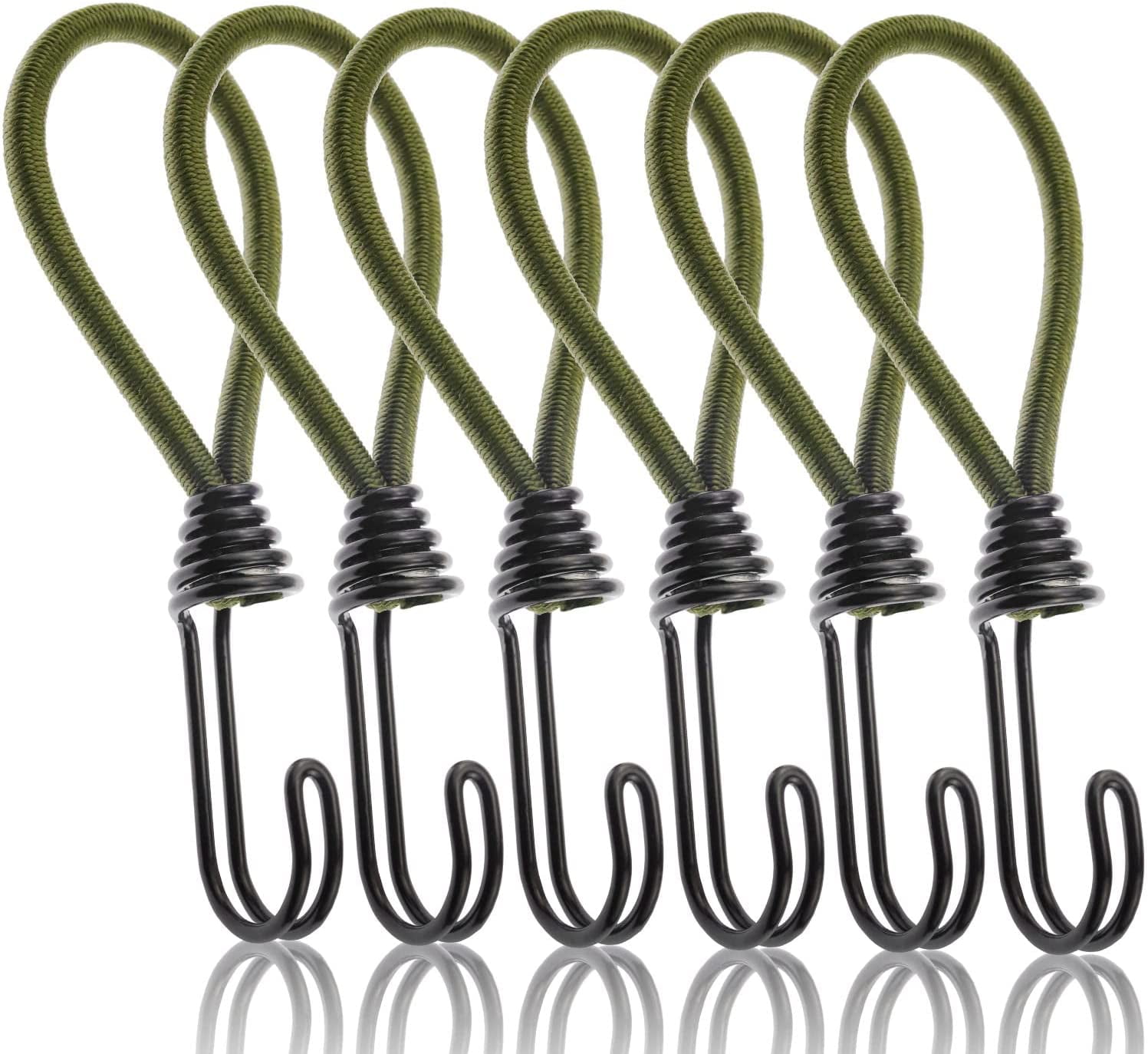Pack of 6 Adjustable Bungee Bungee Bungee Bungee Bungee Bungee Bungee