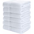 thumbnail image 1 of Pack 6 Cotton Bath Towels 22x44 Inch Super Absorbent  For Pool Spa, 1 of 10