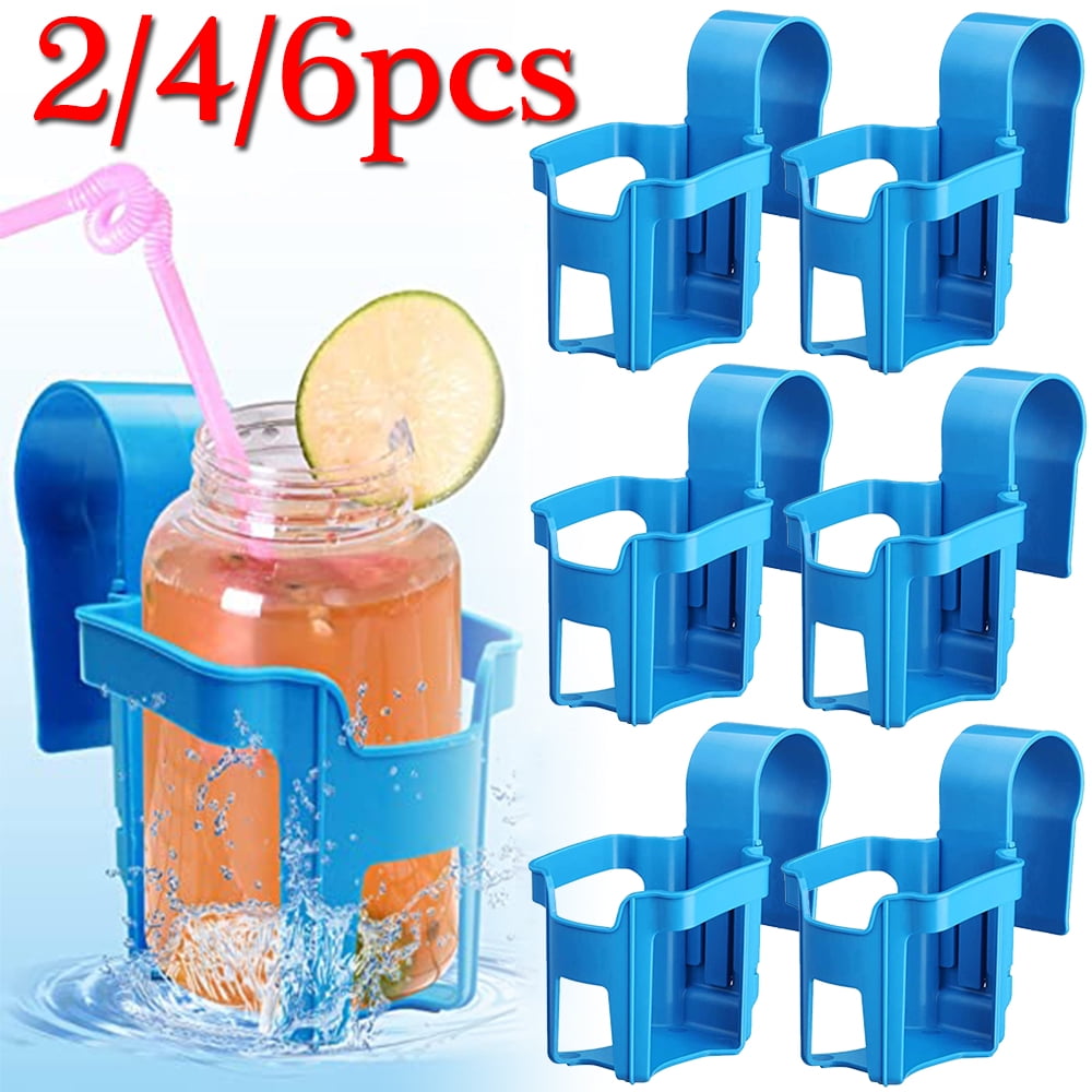 Pack of 6 Drink Holders, Pool Drink Holders, Beer, Multifunctional Pool
