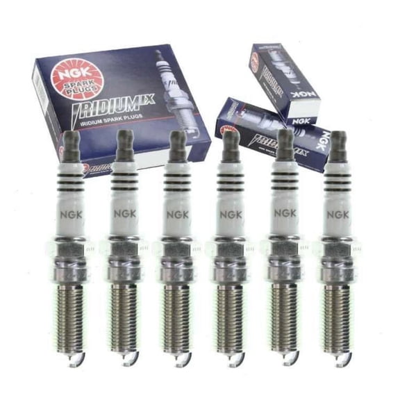 Pack of 6 NGK Iridium IX Spark Plug Replacement For Pontiac Suzuki Saturn Saab GMC Chevrolet Chevy Cadillac Buick 2.8 3.0 3.2 3.6 V6 07 08 09 10 11 12 13 14 15 16 17 18 19 20 21 22 23 24